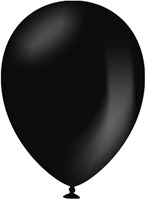 Ballonnen Zwart 30cm - 50st