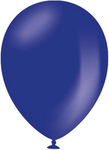 Ballonnen Donker Blauw 30cm - 10st
