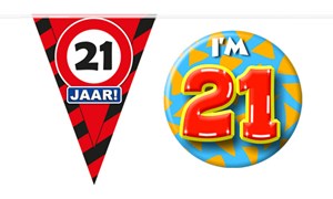 21 Jaar Versiering