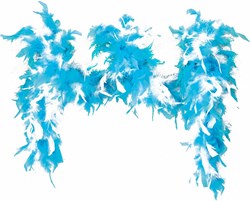 Boa 65gr Turquoise-Wit - 180cm