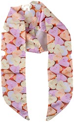 Hoofdband / Sjaal Sweet Hearts - 165cm