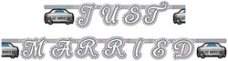 Letterslinger Just Married (2,2m)