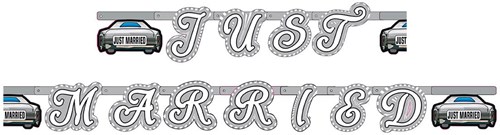 Letterslinger Just Married (2,2m)