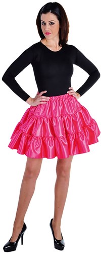 Volangen Rok Kort Pink