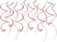 Hangdeco Swirl Rose Goud 12st - 70cm