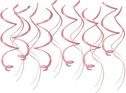 Hangdeco Swirl Rose Goud 12st - 70cm