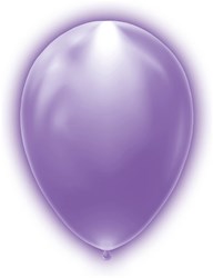 LED Ballonnen Paars (5 stuks)