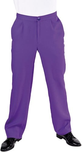 Broek Klassiek Luxe Paars