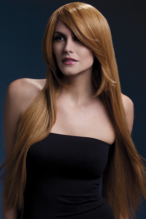 Fever Pruik Amber Luxe Rood/Bruin