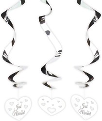 Hangdeco Harten Just Married - 3st