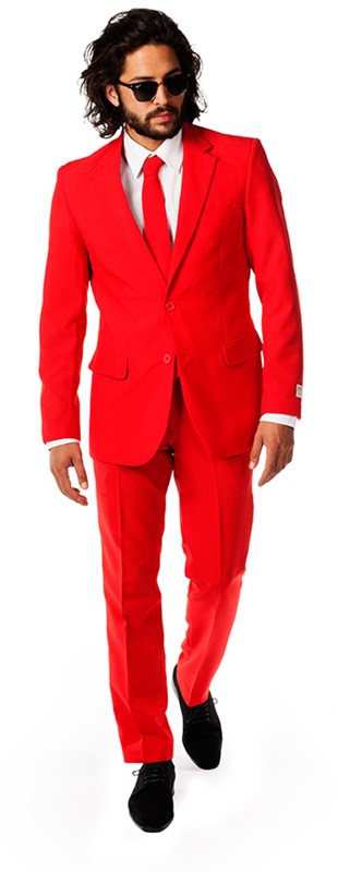 Herenkostuum OppoSuits The Red Devil 