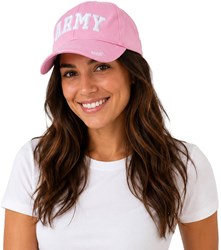 Baseball Cap Army Roze