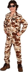 Legerkostuum Desert Storm voor kinderen