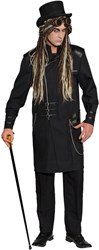 Herenjas Steampunk Zwart Luxe
