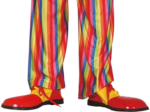 Clownsschoenen Rood-Geel
