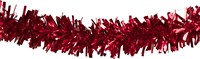 Brandvertragende Folie Draaiguirlande Rood 10m