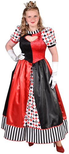 Hartenkoningin Kostuum Jurk