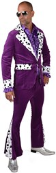 Pooier Outfit Pimp Paars