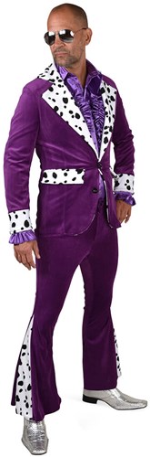 Pooier Outfit Pimp Paars