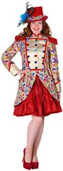 Carnavalsjas Dames Paisley Color Goud