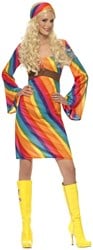 Hippie Jurkje Rainbow voor dames