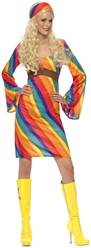 Hippie Jurkje Rainbow voor dames