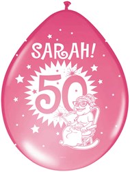 Ballonnen Sarah Explosion 30cm - 8st
