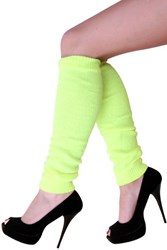 Beenwarmers Neon Geel