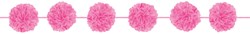 Guirlande Fluffy Pink - 3,65m