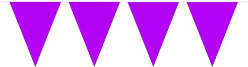 Vlaggenlijn Paars (10m)