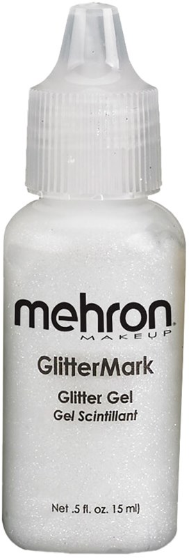 Mehron GlitterMark White - 15ml