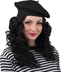 Franse Baret Luxe (wolvilt)
