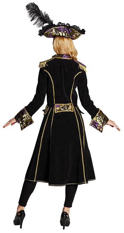 Damesjas Pirate/Markiezin Paars/Goud -2
