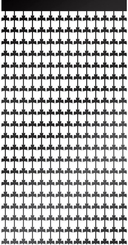 Deurgordijn Halloween Vleermuizen - 2x1m