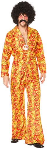 Disco Pak Heren Groovy Flowers