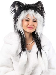 Furry Muts Kat - Zwart-Wit