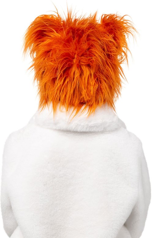 Furry Muts Vos - Oranje-Wit (achterkant)