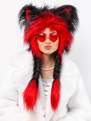 Furry Muts Duivel - Rood-Zwart