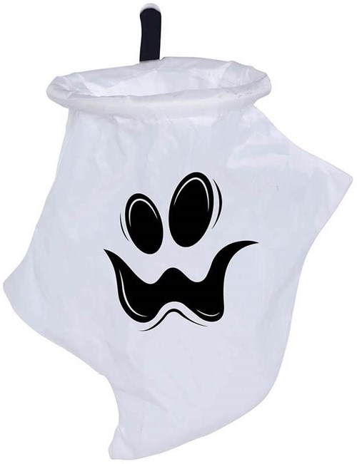 Trick or Treat Zakje Met Stok Spookje