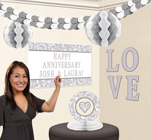 Decoratie Kit Zilver (9st)
