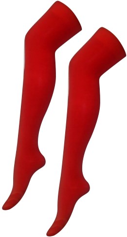 Dames Sokken Rood