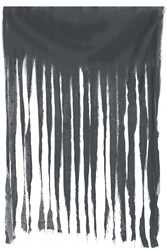Halloween Deurgordijn Grijs - 100x200cm