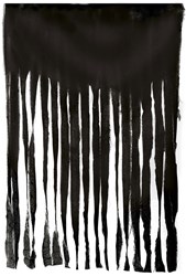 Halloween Deurgordijn Zwart - 100x200cm