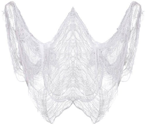 Halloween Decoratiedoek Wit - 200x500cm