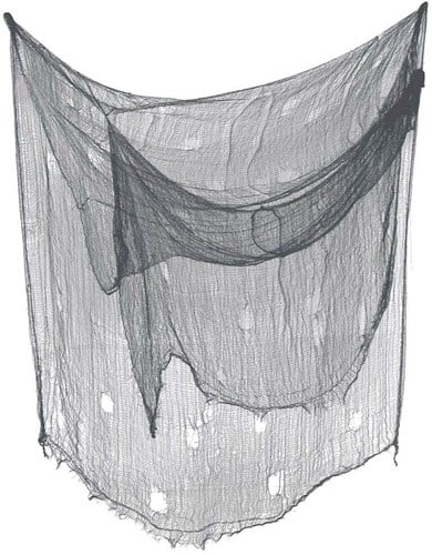 Halloween Decoratiedoek Grijs - 200x500cm