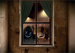 Halloween Raamdecoratie Death Day - 80x120cm
