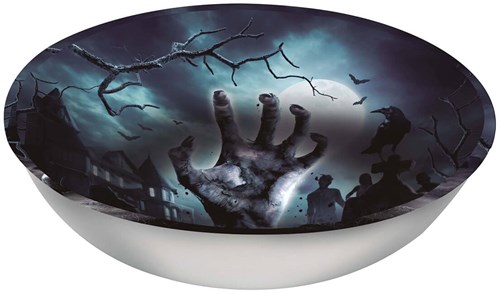 Halloween Schaal Graveyard - 31cm 