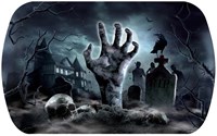 Halloween Dienblad Graveyard - 39x24cm (product)