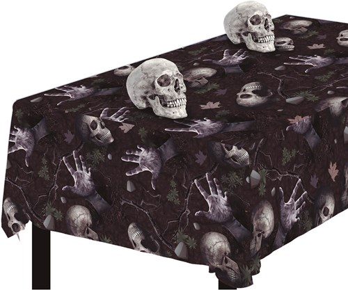 Halloween Tafelkleed Graveyard - 137x274cm