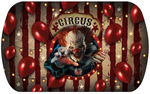 Halloween Dienblad Horror Clown - 39x24cm 
